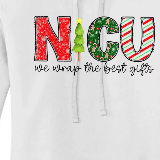 Nicu Nurse Christmas Neonatal Icu Nurse T Holiday Nicu Nurse Women's Pullover Hoodie