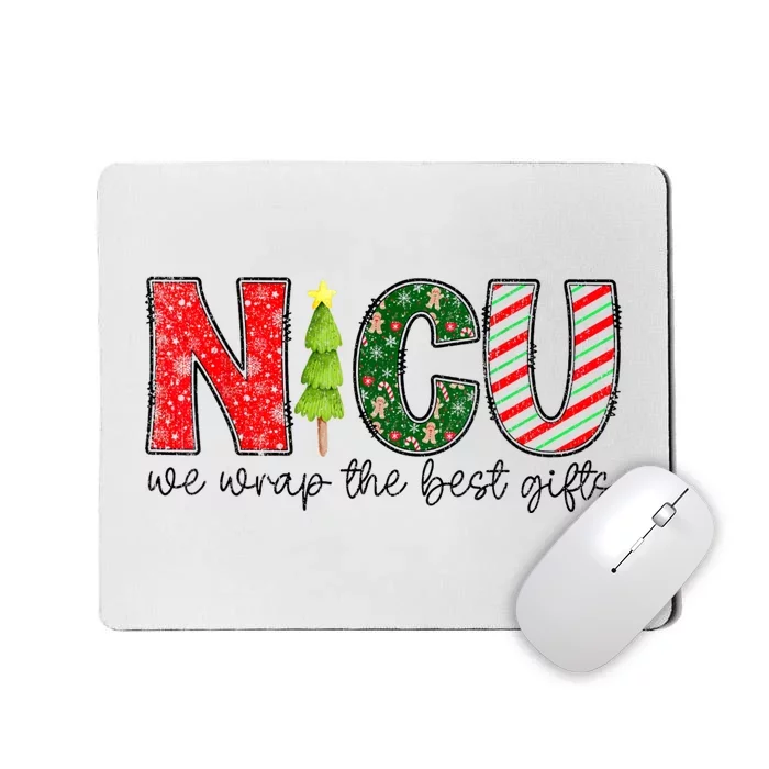 Nicu Nurse Christmas Neonatal Icu Nurse T Holiday Nicu Nurse Mousepad