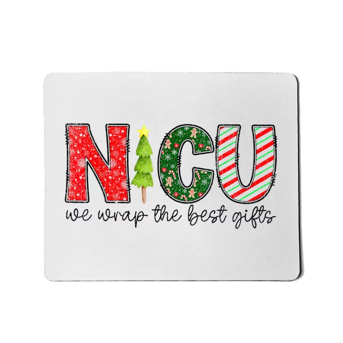 Nicu Nurse Christmas Neonatal Icu Nurse T Holiday Nicu Nurse Mousepad