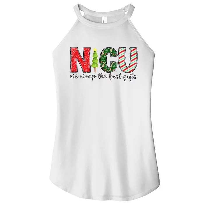 Nicu Nurse Christmas Neonatal Icu Nurse T Holiday Nicu Nurse Women’s Perfect Tri Rocker Tank