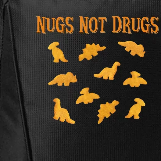 Nugs Not Drugs Dinosaur Chicken Nugget City Backpack