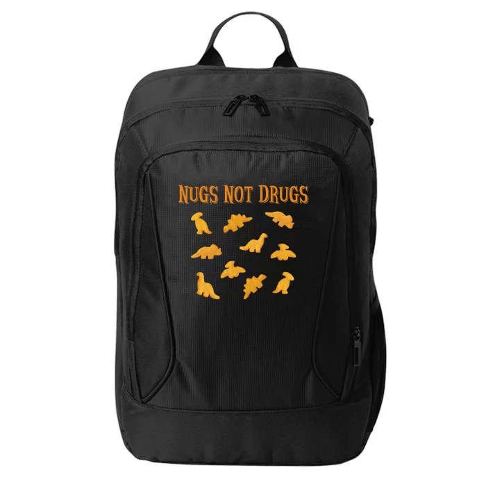 Nugs Not Drugs Dinosaur Chicken Nugget City Backpack