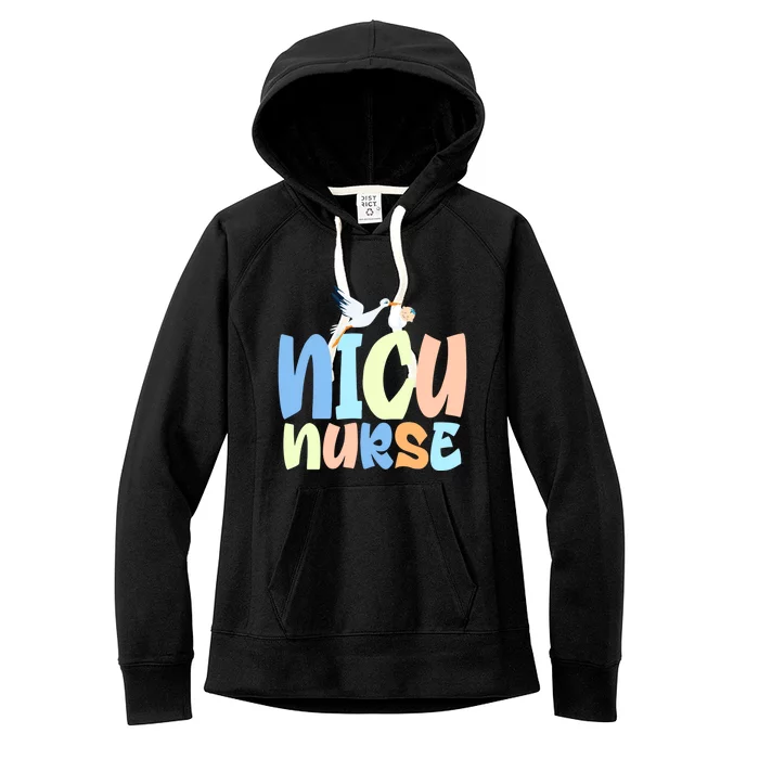 Nicu Nurse Designs Nicu Nurse Squad Cute Gift Women's Fleece Hoodie