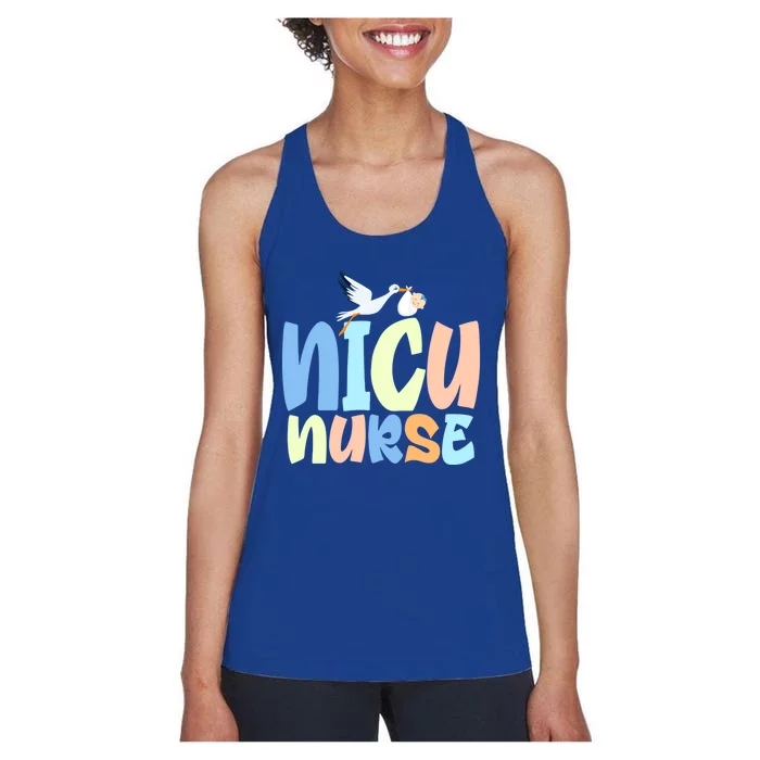 Nicu Nurse Designs Nicu Nurse Squad Cute Gift Women's Racerback Tank