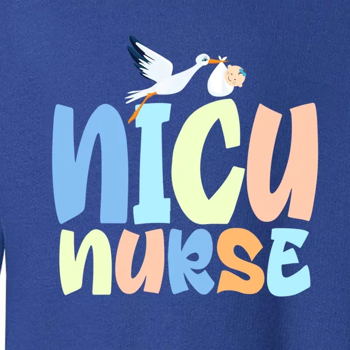 Nicu Nurse Designs Nicu Nurse Squad Cute Gift Toddler Sweatshirt