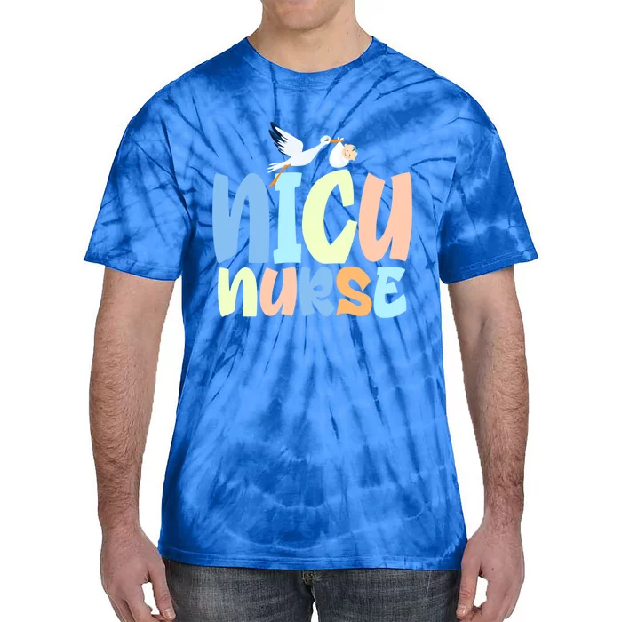 Nicu Nurse Designs Nicu Nurse Squad Cute Gift Tie-Dye T-Shirt