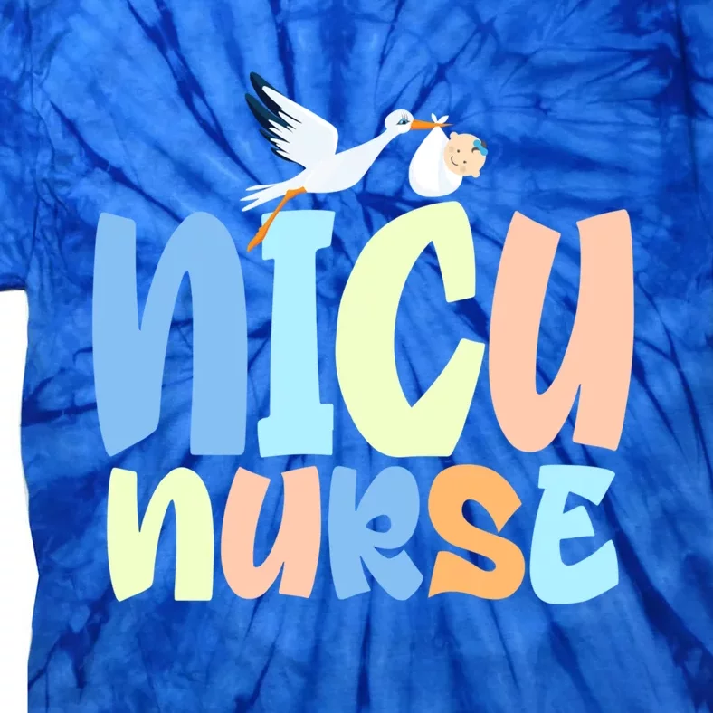 Nicu Nurse Designs Nicu Nurse Squad Cute Gift Tie-Dye T-Shirt