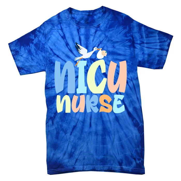 Nicu Nurse Designs Nicu Nurse Squad Cute Gift Tie-Dye T-Shirt