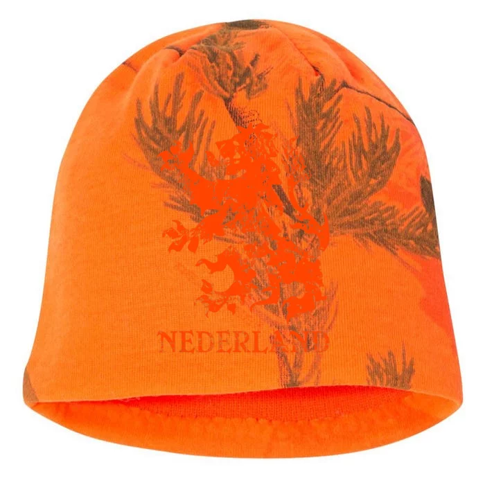 Netherlands Nederland Dutch Lion Kati - Camo Knit Beanie