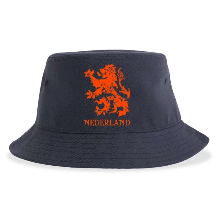 Netherlands Nederland Dutch Lion Sustainable Bucket Hat