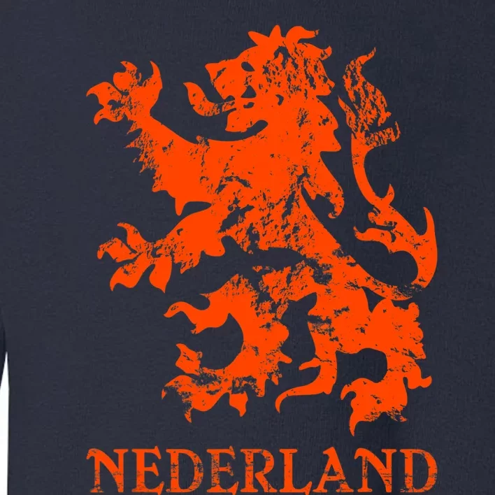 Netherlands Nederland Dutch Lion Toddler Sweatshirt