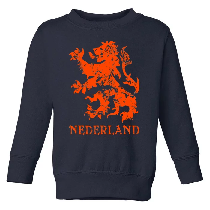 Netherlands Nederland Dutch Lion Toddler Sweatshirt