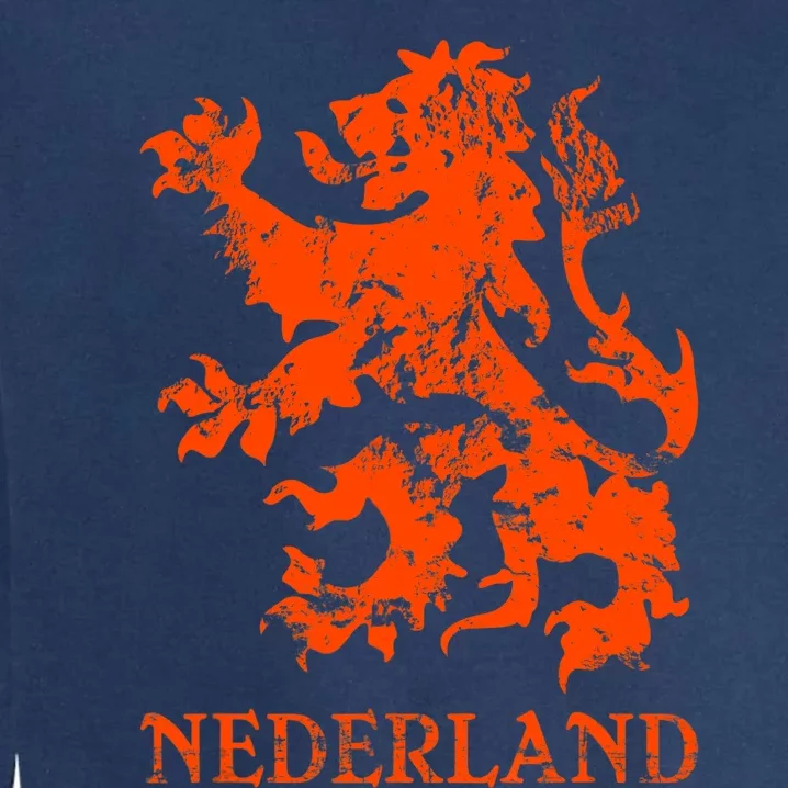 Netherlands Nederland Dutch Lion Garment-Dyed Sweatshirt