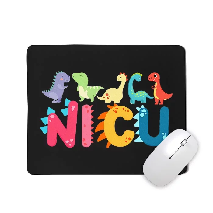 NICU Nurse Dinosaur Neonatal Intensive Care Unit Mousepad