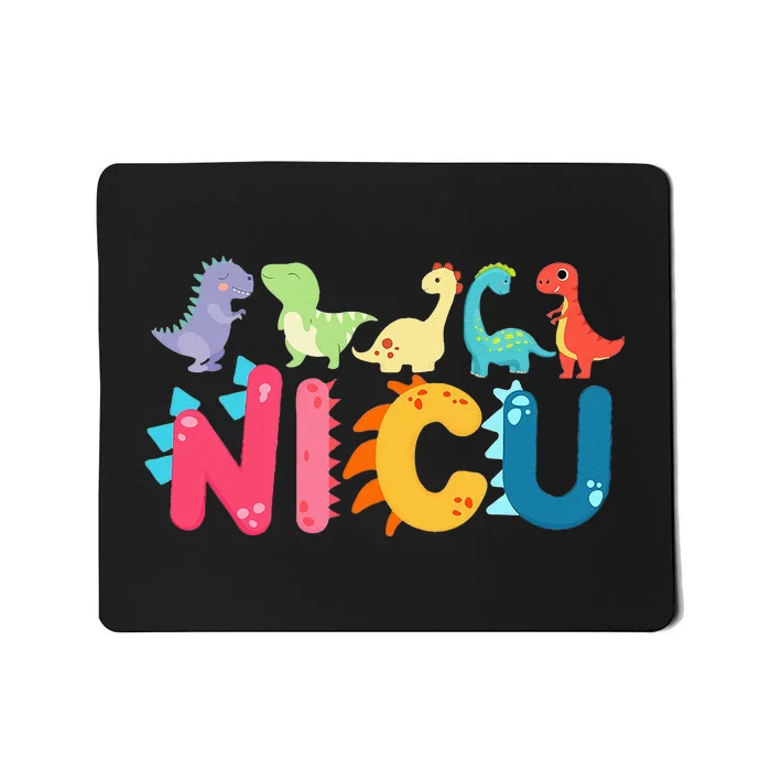 NICU Nurse Dinosaur Neonatal Intensive Care Unit Mousepad