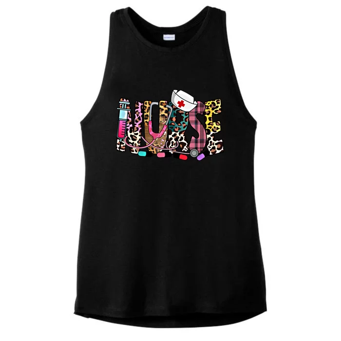 Nurse Nure`s Day Week Nurse Life Gift Ladies Tri-Blend Wicking Tank