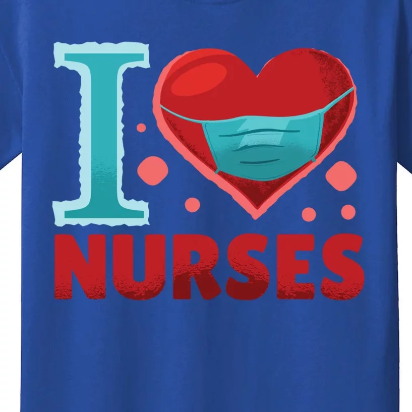 National Nurses Day May 6 I Heart Nurses Gratitude Design Gift Kids T-Shirt