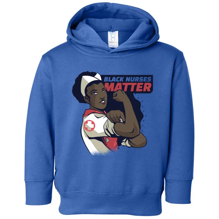 National Nurses Day May 6 Black Nurses Matter Designer Gift Toddler Hoodie