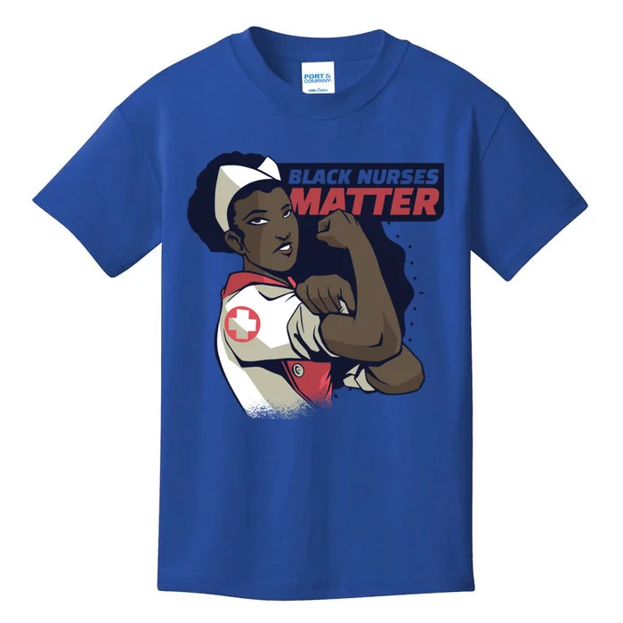 National Nurses Day May 6 Black Nurses Matter Designer Gift Kids T-Shirt