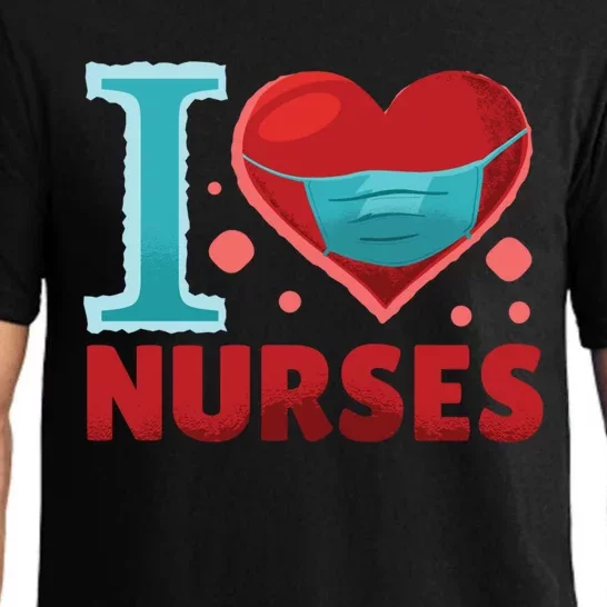 National Nurses Day May 6 I Heart Nurses Gratitude Design Gift Pajama Set