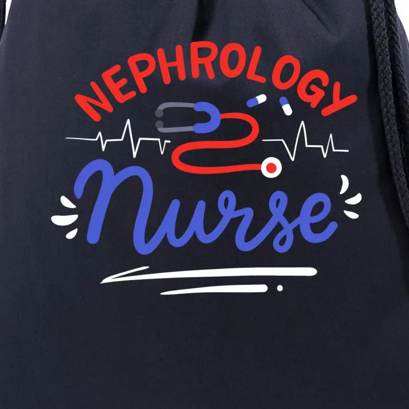 Nephrology Nurse Dialysis Nurse Gift Drawstring Bag