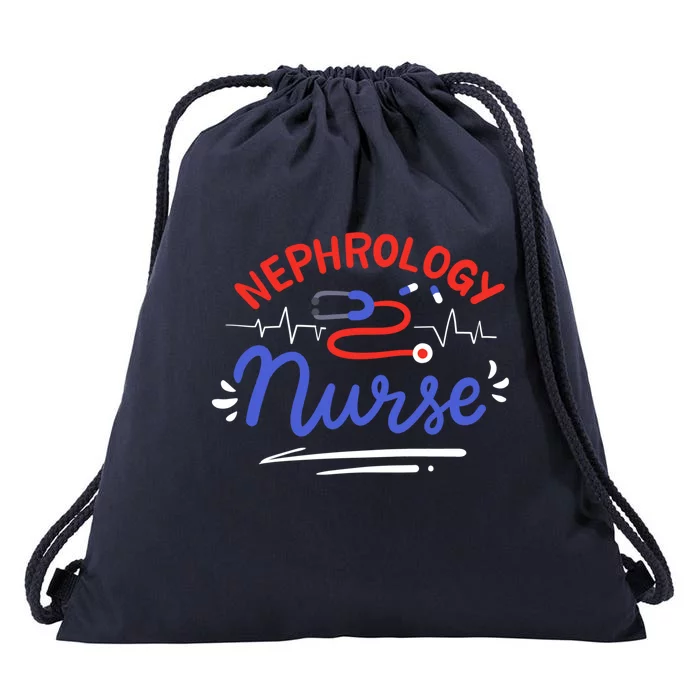 Nephrology Nurse Dialysis Nurse Gift Drawstring Bag