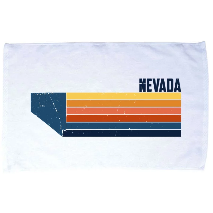 Retro Vintage Nevada Microfiber Hand Towel