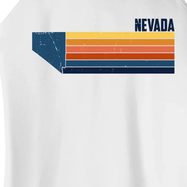 Retro Vintage Nevada Women’s Perfect Tri Rocker Tank