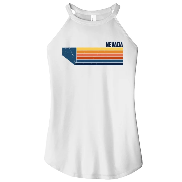 Retro Vintage Nevada Women’s Perfect Tri Rocker Tank