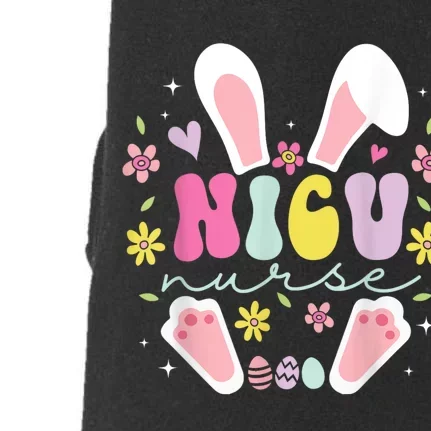 Nicu Nurse Easter Bunny Nicu Nursing Easter Day Doggie 3-End Fleece Hoodie