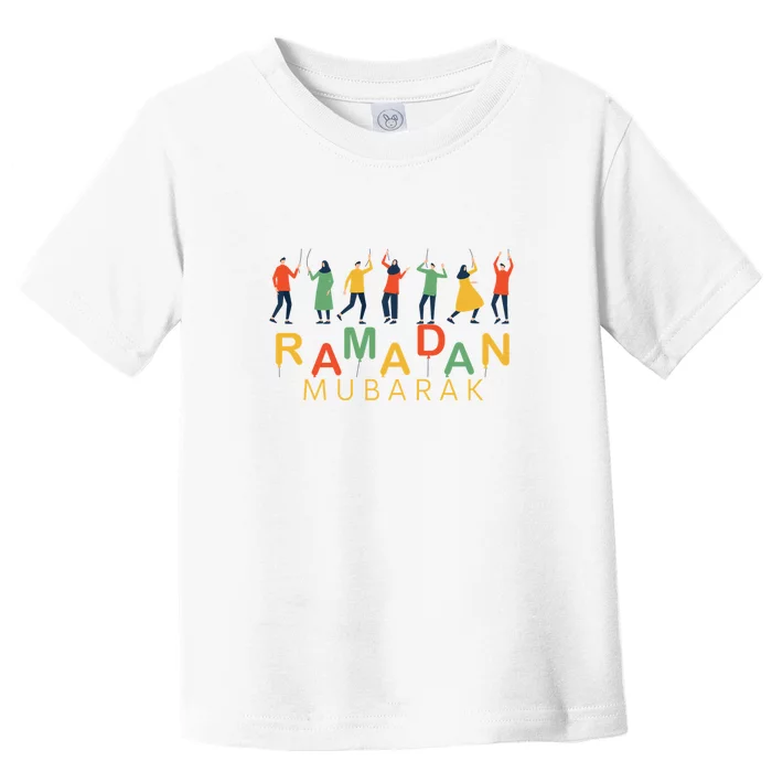 No Not Even Water Gift For Ramadan Mubarak Toddler T-Shirt