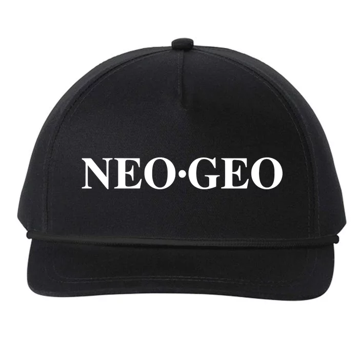 Neogeo Snapback Five-Panel Rope Hat