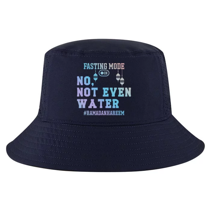 No Not Even Water Fasting Mode On Muslims Ramadan Gift Cool Comfort Performance Bucket Hat