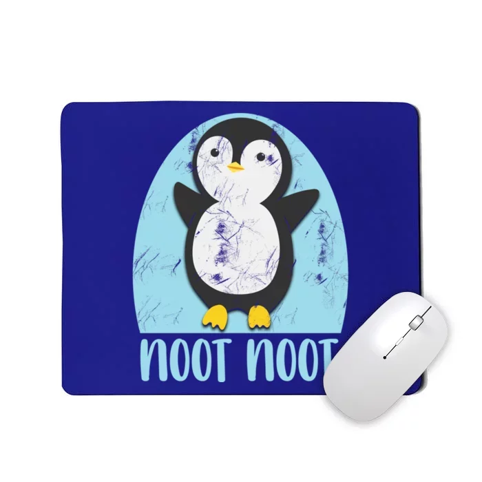 Noot Noot Funny Penguin Bird Sound Christmas Winter Penguin Gift Mousepad