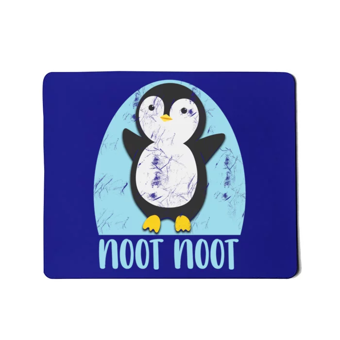 Noot Noot Funny Penguin Bird Sound Christmas Winter Penguin Gift Mousepad