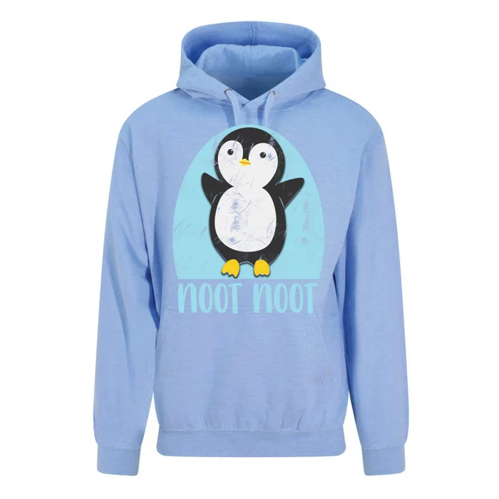 Noot Noot Funny Penguin Bird Sound Christmas Winter Penguin Gift Unisex Surf Hoodie