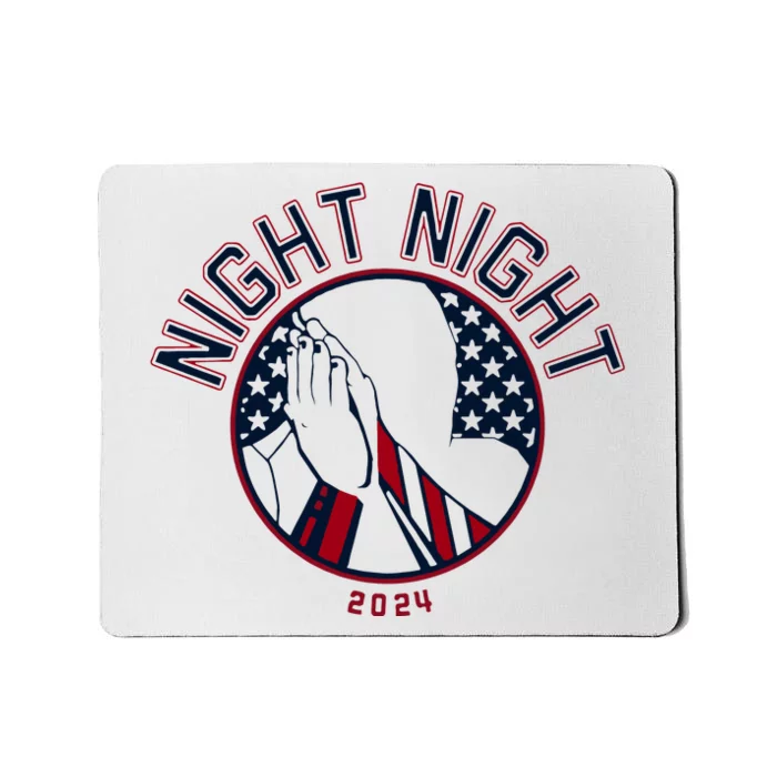 Night Night France Usa 2024 Mousepad