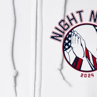 Night Night France Usa 2024 Full Zip Hoodie