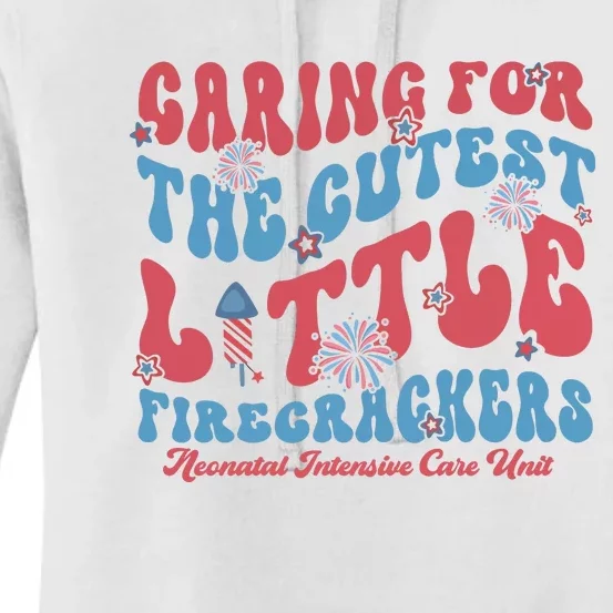 Nicu Nurse For 4th Of July Women's Pullover Hoodie