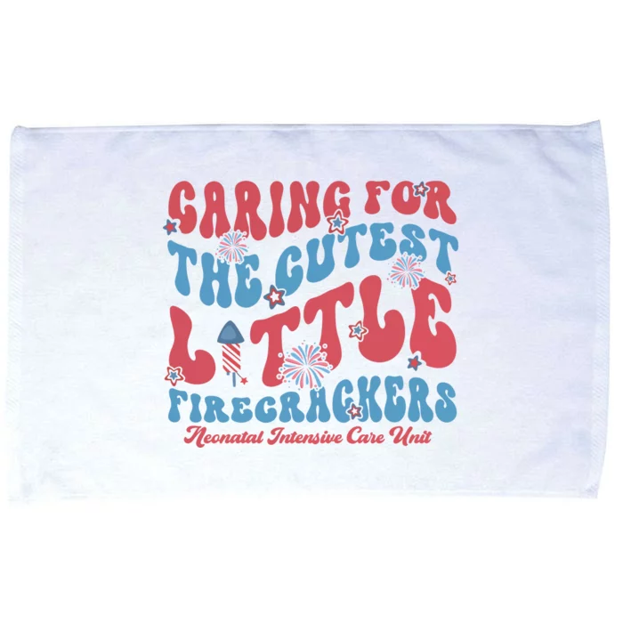 Nicu Nurse For 4th Of July Microfiber Hand Towel