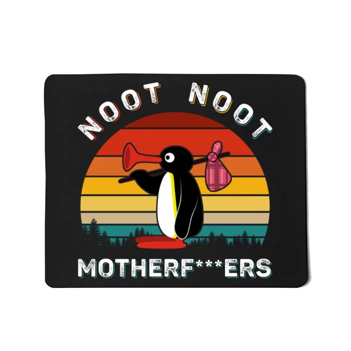 Noot Noot Funny Meme Mousepad