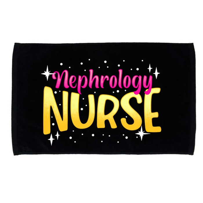 Nephrology Nurse Fun Skilled Dialysis Nursing Rn Cool Gift Microfiber Hand Towel