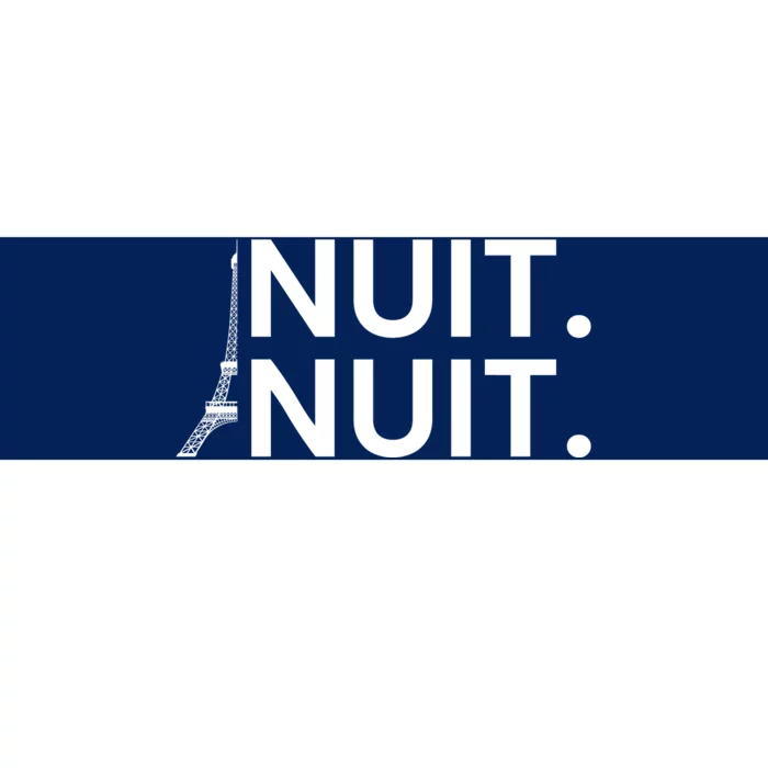 Nuit Nuit Funny Basketball Bumper Sticker