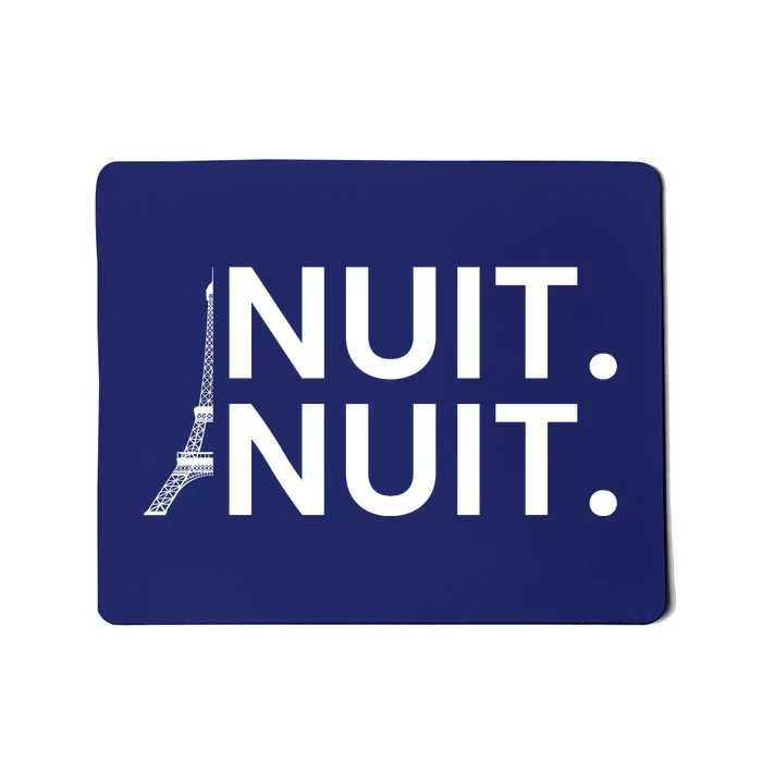 Nuit Nuit Funny Basketball Mousepad