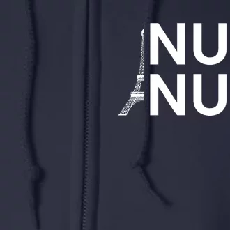 Nuit Nuit Funny Basketball Full Zip Hoodie