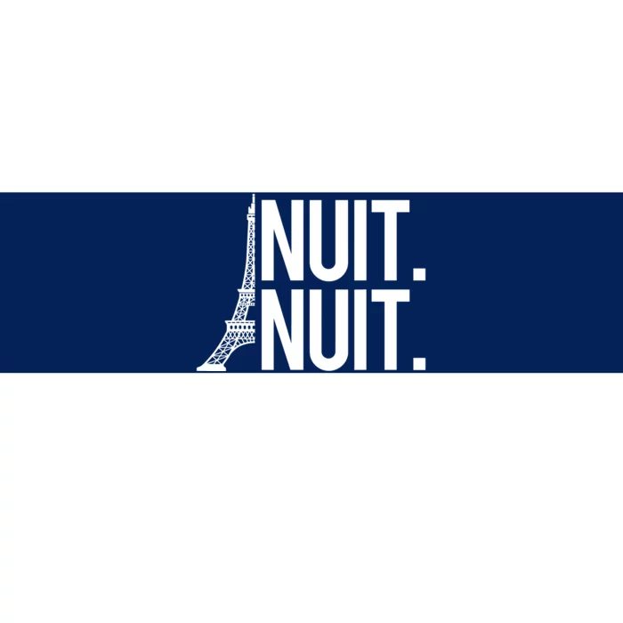 Nuit Nuit Funny Basketball Bumper Sticker