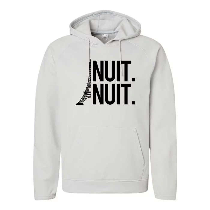 Nuit Nuit Funny Basketball Performance Fleece Hoodie