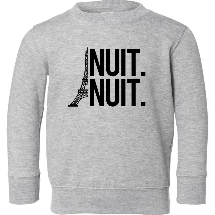 Nuit Nuit Funny Basketball Toddler Sweatshirt