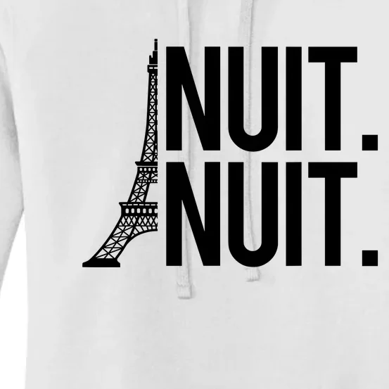 Nuit Nuit Funny Basketball Women's Pullover Hoodie