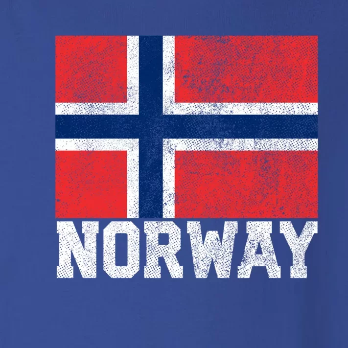 Norway Norwegian Flag National Pride Roots Country Nation Gift Toddler Long Sleeve Shirt